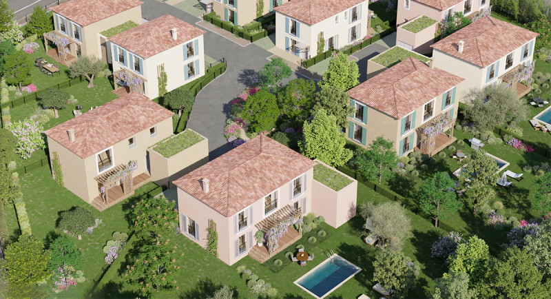 Maison, villa, domaine, neuve, jardin, terrasse, piscine, Antibes, achat, vente, immobilier