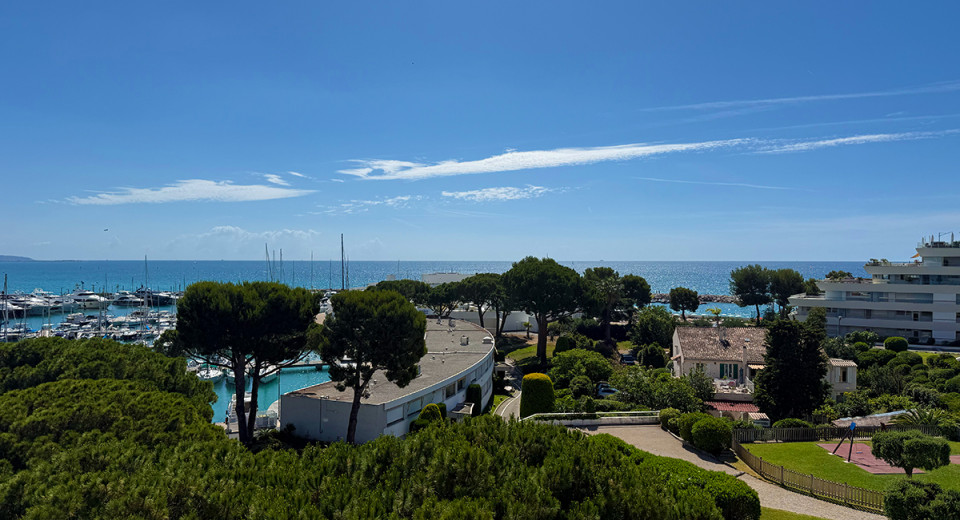 Villeneuve Loubet Marina Bay appartement terrasse, vue mer, luxe, immobilier