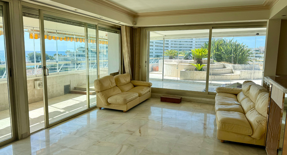 Villeneuve Loubet Marina Bay appartement terrasse, vue mer, luxe, immobilier