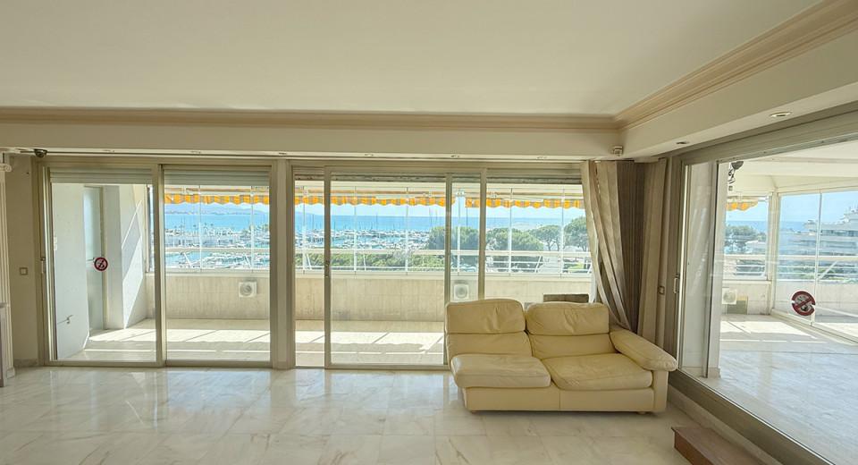 Villeneuve Loubet Marina Bay appartement terrasse, vue mer, luxe, immobilier