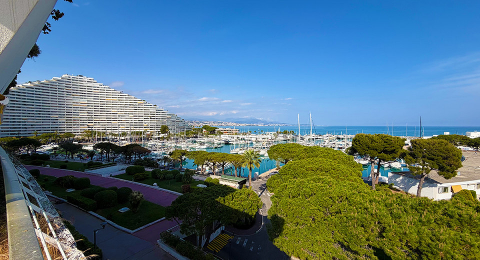 Villeneuve Loubet Marina Bay appartement terrasse, vue mer, luxe, immobilier
