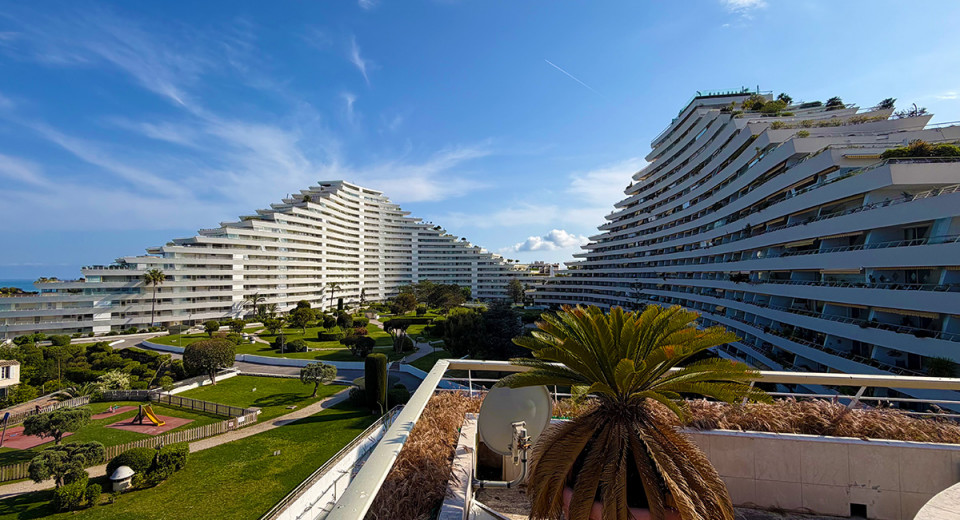 Villeneuve Loubet Marina Bay – lejlighed med terrasse, havudsigt, luksus, ejendom