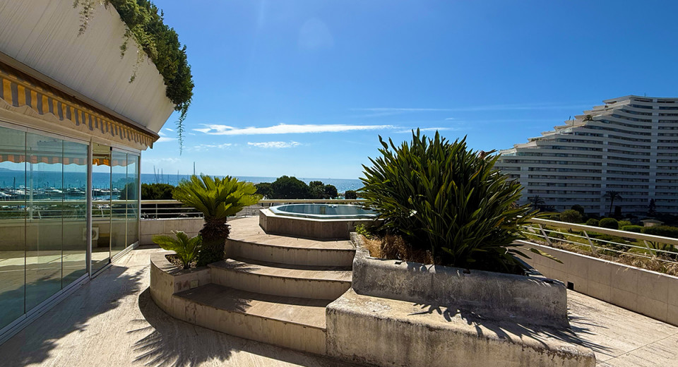 Villeneuve Loubet Marina Bay – lejlighed med terrasse, havudsigt, luksus, ejendom