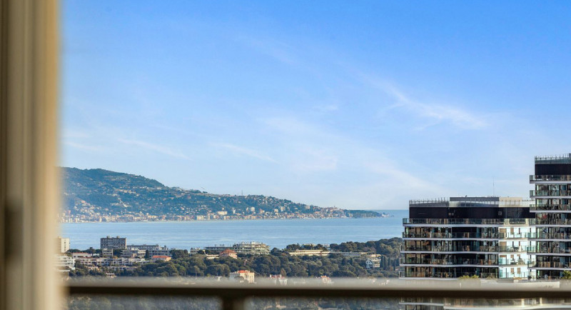 Ejendomme i Frankrig, Beausoleil, Monaco, Den Franske Riviera, lejlighed, penthouse, havudsigt, terrasse