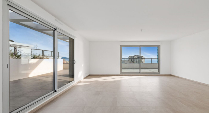 Ejendomme i Frankrig, Beausoleil, Monaco, Den Franske Riviera, lejlighed, penthouse, havudsigt, terrasse