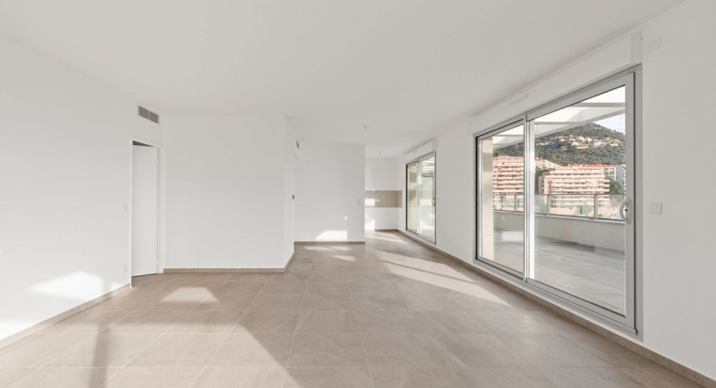 Ejendomme i Frankrig, Beausoleil, Monaco, Den Franske Riviera, lejlighed, penthouse, havudsigt, terrasse