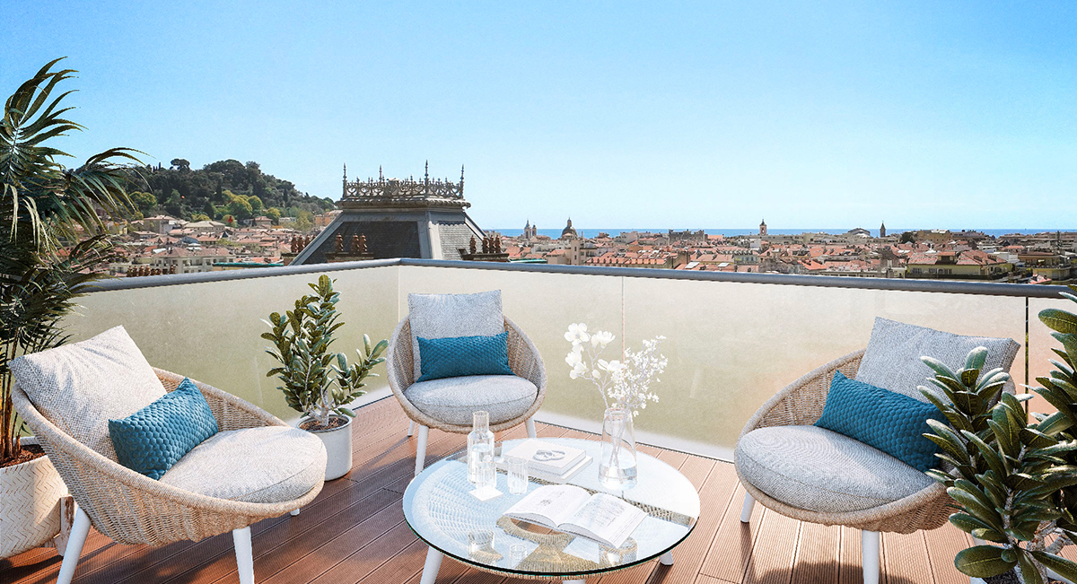 saint raphael 56 appartement residence immobilier terrasse villa toit 01terrasse